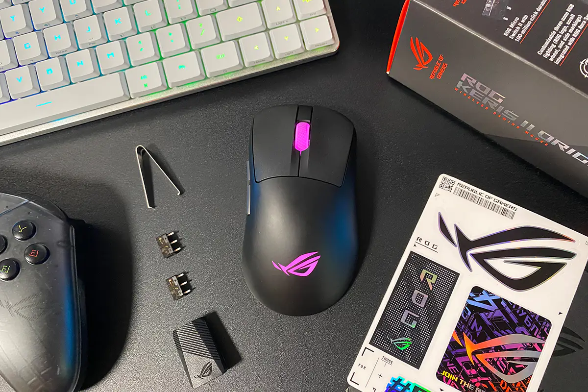 Đánh giá ASUS ROG Keris II Origin: Chuột gaming siêu nhẹ 65g, bền bỉ và cảm biến cao là lựa chọn hoàn hảo cho game thủ 83 ASUS ROG Keris II Origin 1