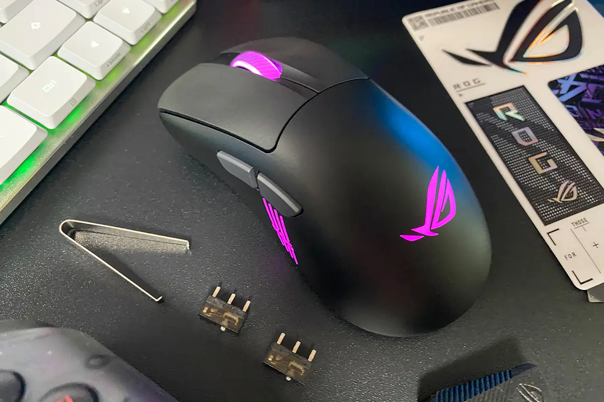 Đánh giá ASUS ROG Keris II Origin: Chuột gaming siêu nhẹ 65g, bền bỉ và cảm biến cao là lựa chọn hoàn hảo cho game thủ 65 ASUS ROG Keris II Origin 22