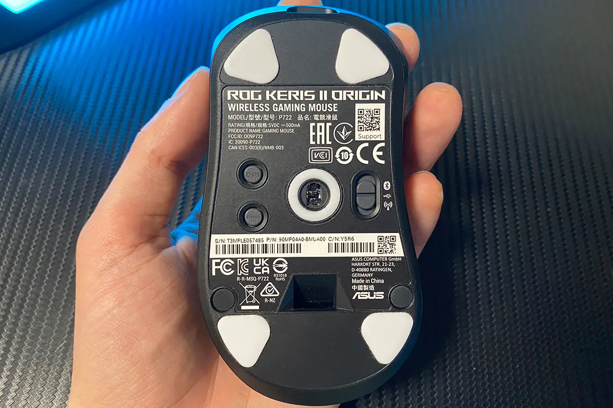 Đánh giá ASUS ROG Keris II Origin: Chuột gaming siêu nhẹ 65g, bền bỉ và cảm biến cao là lựa chọn hoàn hảo cho game thủ 49 ASUS ROG Keris II Origin 38