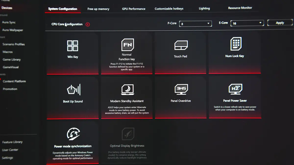 Đánh giá ASUS ROG Strix G16 (2025) G615: Hiệu năng AI cực đỉnh và pin dài lâu là lựa chọn hoàn hảo cho game thủ chuyên nghiệp 55 ASUS ROG Strix G16 2031 G615
