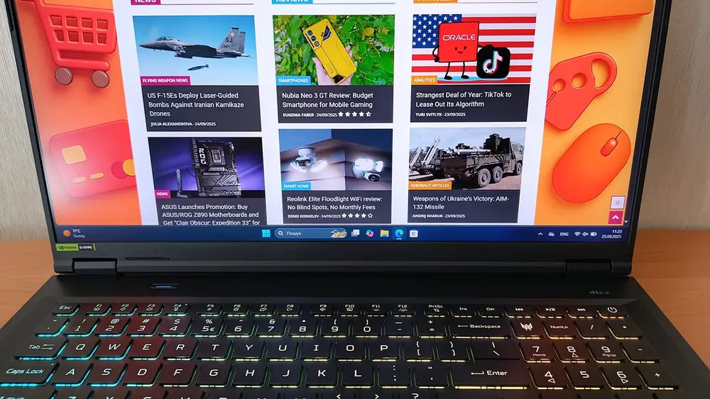 Đánh giá Acer Predator Helios Neo 18 AI PH18-72: Liệu chiếc laptop này có phải là "thiên đường" cho game thủ? 83 Acer Predator Helios Neo 18 AI PH18 72 32