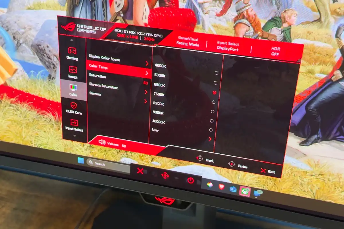 Đánh giá ASUS ROG Strix XG27AQDPG: Màn hình 27 inch siêu tốc 480Hz cho game thủ eSports! 12 Asus ROG Strix XG27AQDPG 3