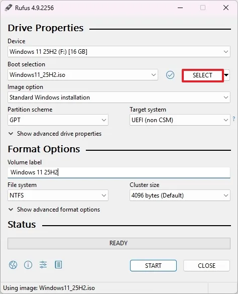 Hướng dẫn cách tạo USB Windows 11 25H2 cho máy tính không được hỗ trợ bằng Rufus và Ventoy 12 Cach tao USB Windows 11 25H2 cho may tinh khong duoc ho tro bang Rufus va Ventoy 10