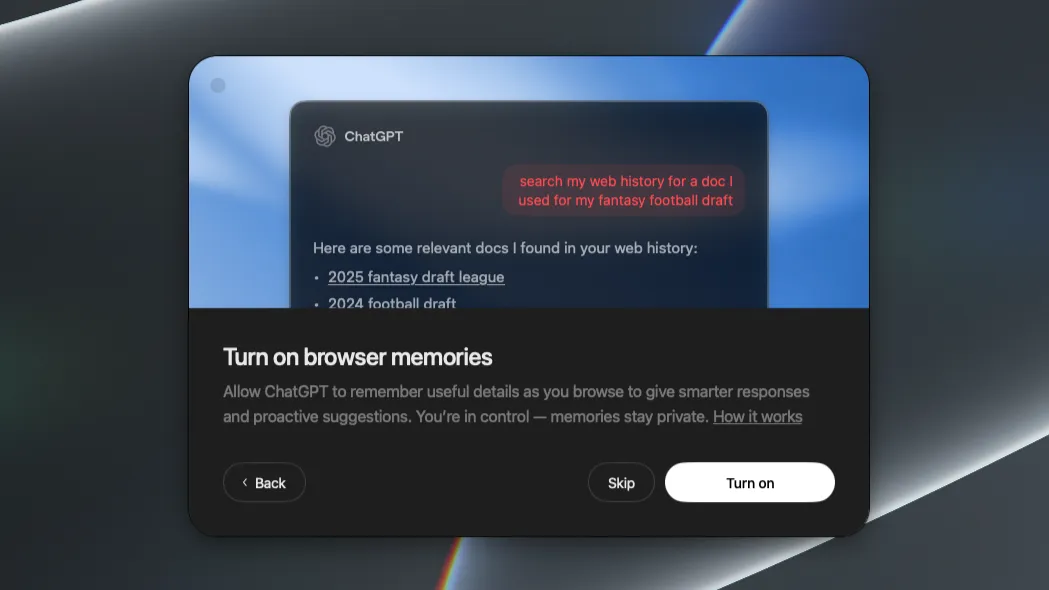 ChatGPT Atlas đã có mặt: Cách tải xuống cho macOS ngay bây giờ 12 ChatGPT Atlas 6