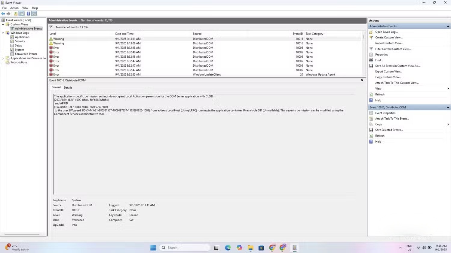 Top 5 công cụ khắc phục các sự cố Windows để tránh tốn nhiều chi phí sửa chữa 8 Event Viewer