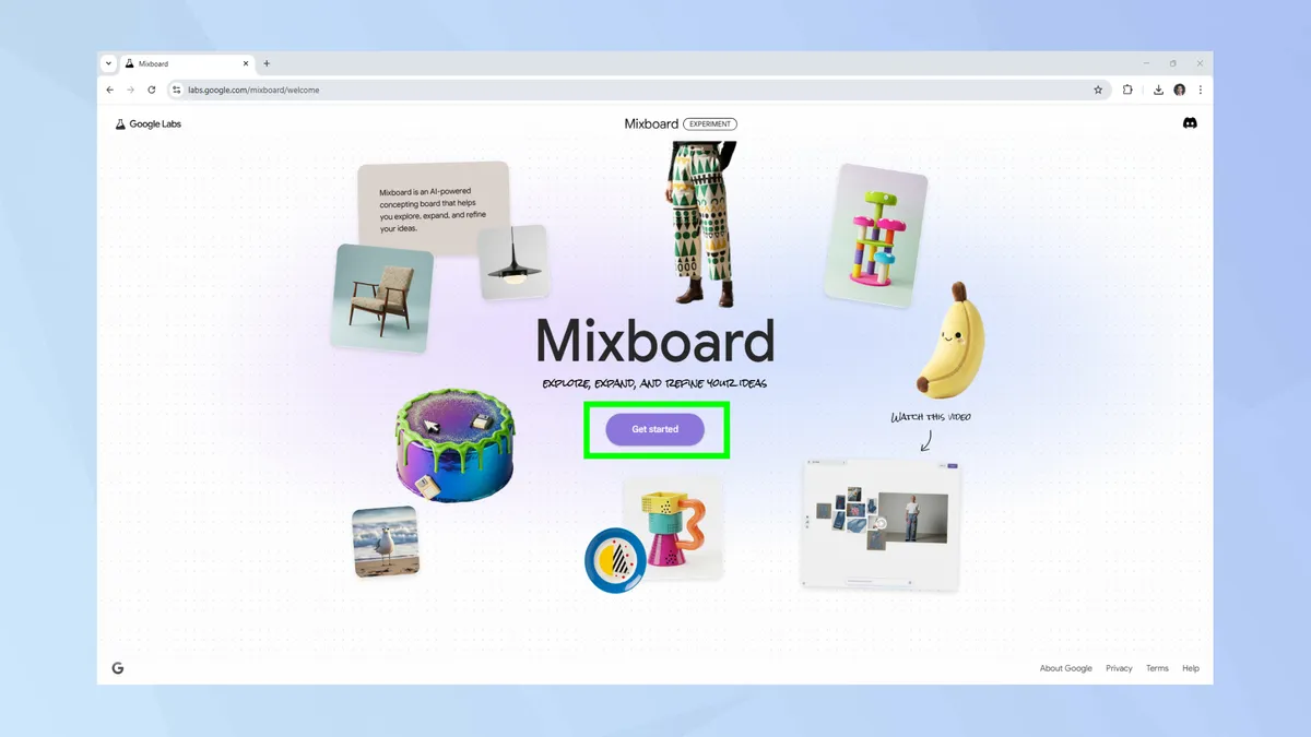 Google Mixboard 2