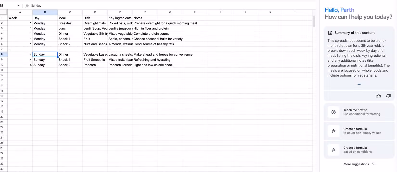 Google Sheets: Hướng dẫn 8 cách để tăng sức mạnh cho bảng tính của bạn với Gemini 25 Google Sheets Huong dan 8 cach de tang suc manh cho bang tinh cua ban voi Gemini 3