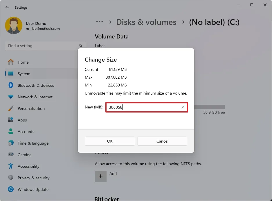 Huong dan cach khac phuc phan vung Recovery bi thieu tren Windows 11 5