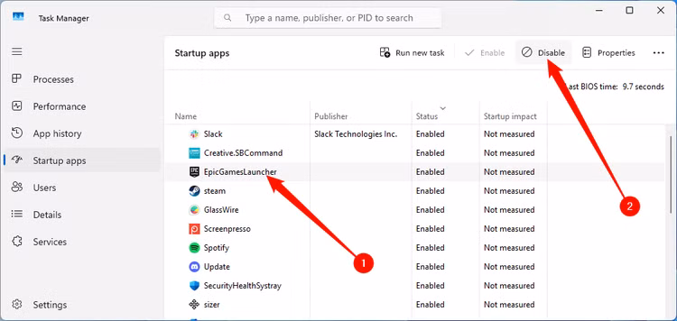 Hướng dẫn cách tắt chương trình khởi động trong Windows 11 Huong dan cach tat chuong trinh khoi dong trong Windows8