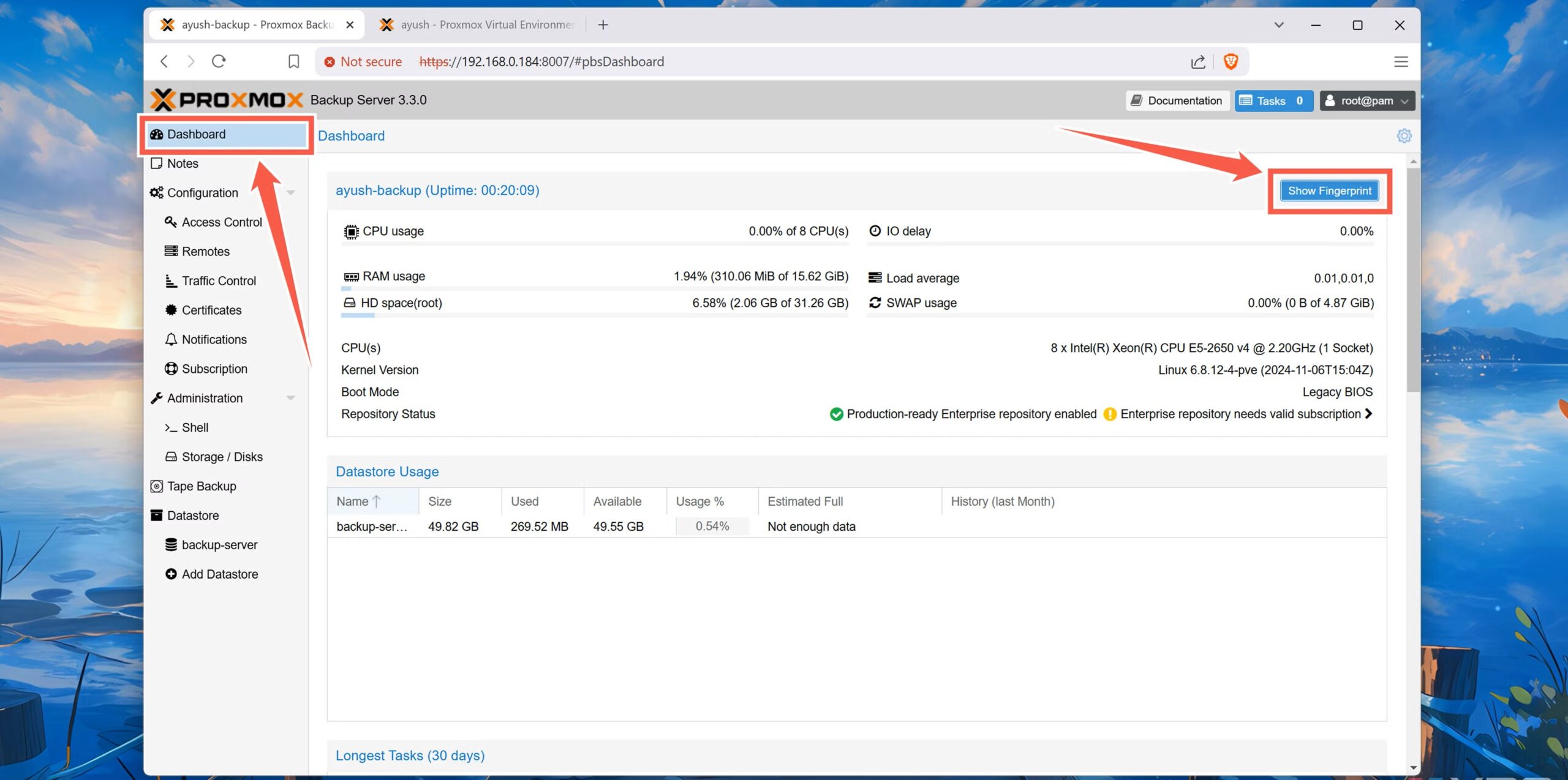 Huong dan su dung Proxmox Backup Server danh cho nguoi moi bat dau 5 scaled