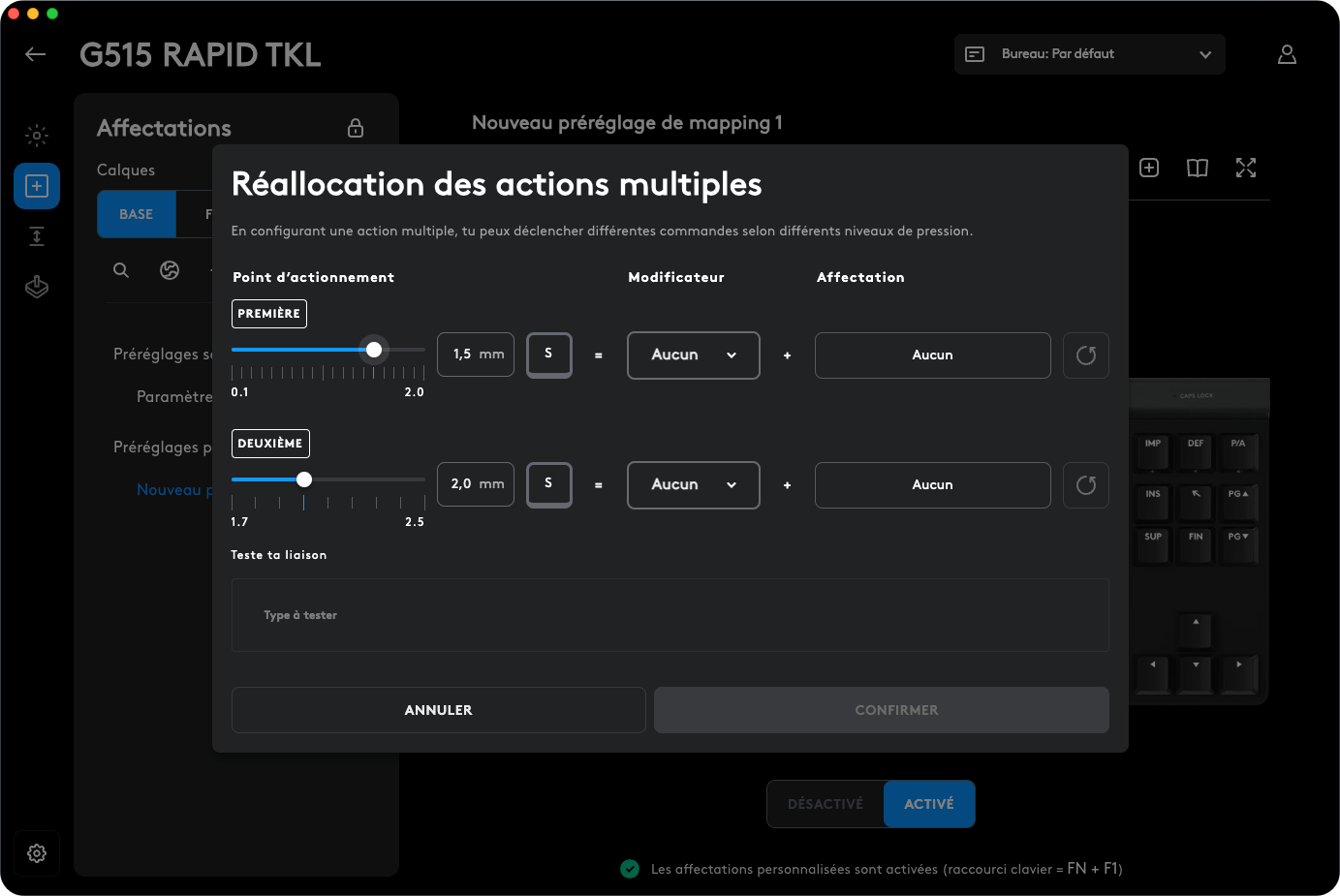 Logitech G515 Rapid TKL 3