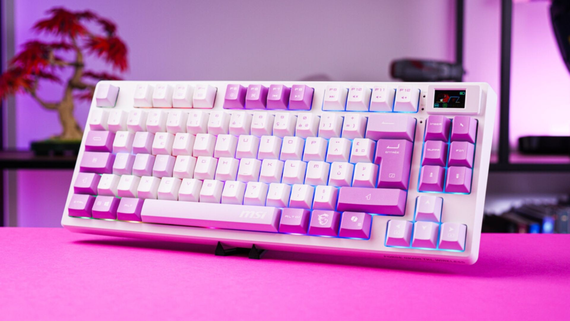 Đánh giá MSI Forge GK600 TKL Wireless Sky: Liệu đây có phải là chiếc bàn phím cơ không dây tốt nhất cho game thủ năm nay? 1 MSI Forge GK600 TKL Wireless Sky 12