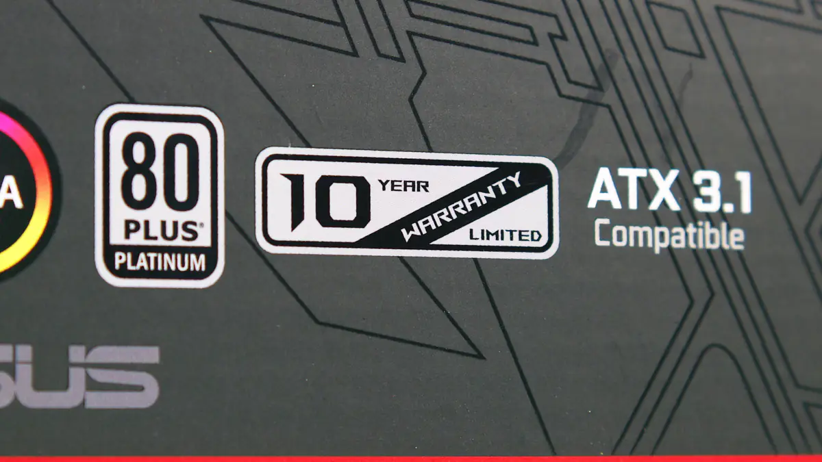 Nhung tinh nang chinh cua bo nguon ASUS TUF va ASUS ROGROG Thor 5