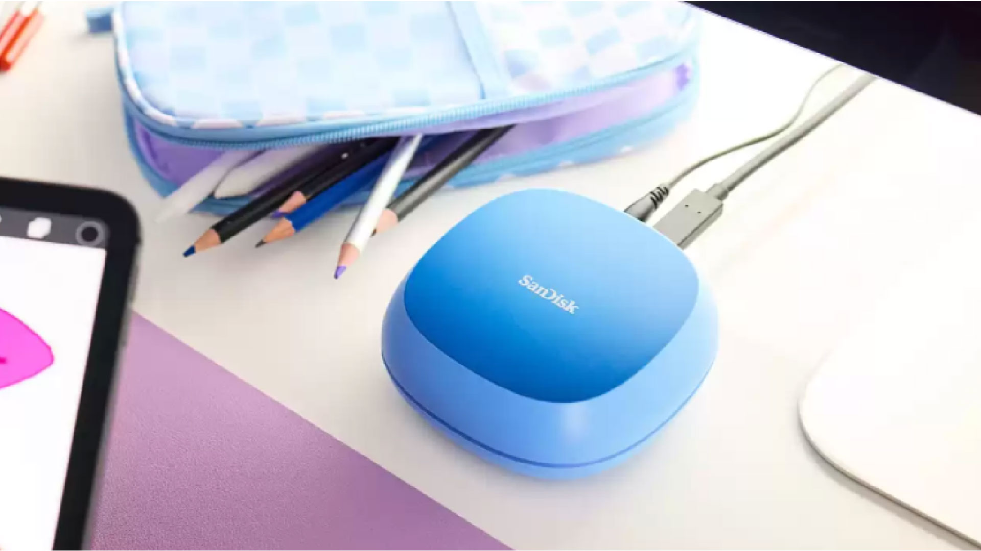 SanDisk Creator Desk Drive: Thiết kế đẹp nhưng liệu có xứng với mức giá? 1 SanDisk Creator Desk Drive 01
