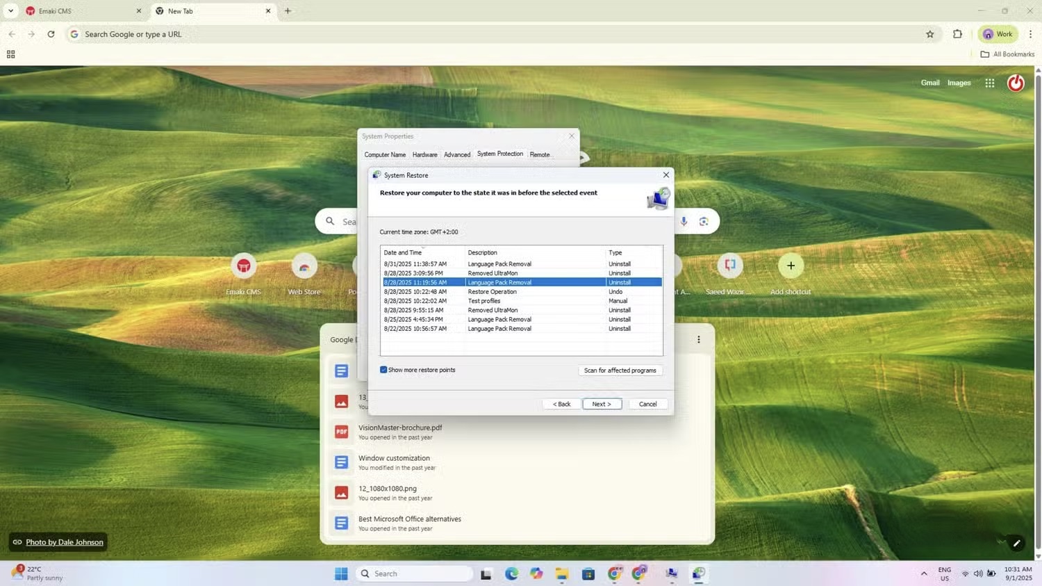 Top 5 công cụ khắc phục các sự cố Windows để tránh tốn nhiều chi phí sửa chữa 9 System Restore