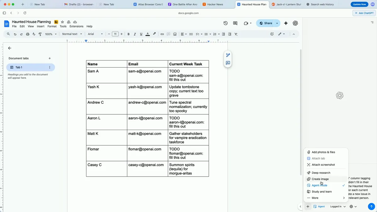 Trình duyệt ChatGPT Atlas chính thức ra mắt: Đây là 7 tính năng nổi bật khiến nó khác biệt hoàn toàn! 10 Trinh duyet ChatGPT Atlas 3