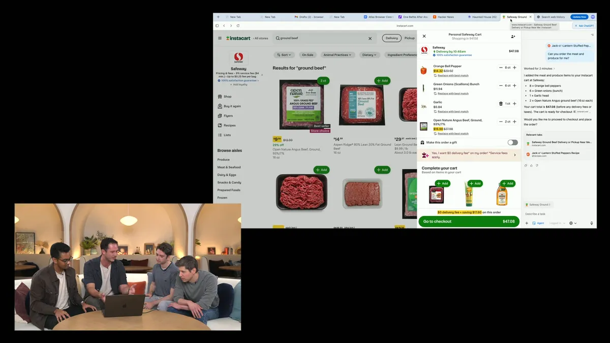 Trình duyệt ChatGPT Atlas chính thức ra mắt: Đây là 7 tính năng nổi bật khiến nó khác biệt hoàn toàn! 12 Trinh duyet ChatGPT Atlas 5