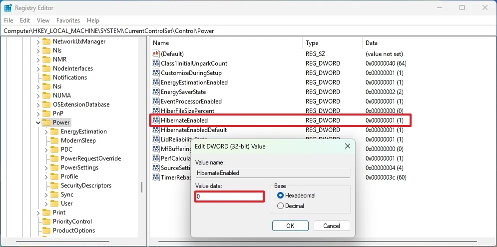 cach bat che do Hibernate tren Windows 11 1