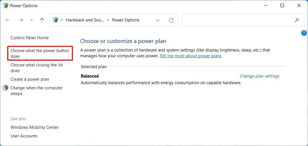 cach bat che do Hibernate tren Windows 11 8