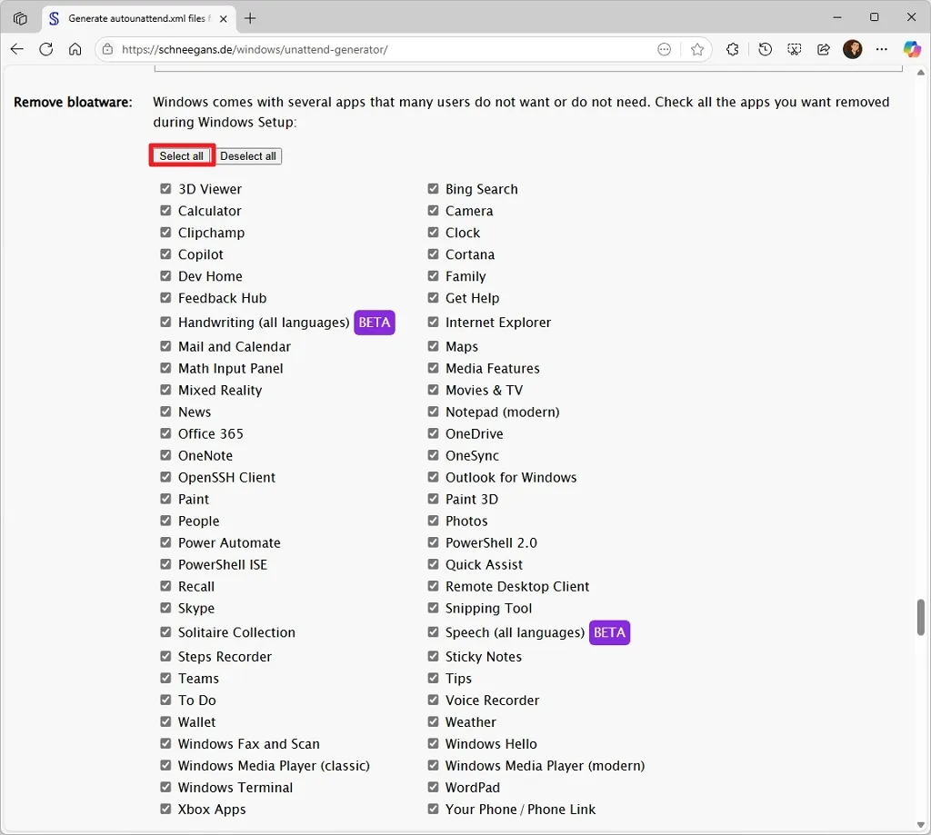 cach cai dat Windows 11 khong can bloatware tren phan cung khong duoc ho tro 6