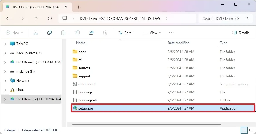 Hướng dẫn cách cài đặt Windows 11 từ ISO mà không cần USB 24 cach cai dat Windows 11 tu ISO ma khong can USB 20
