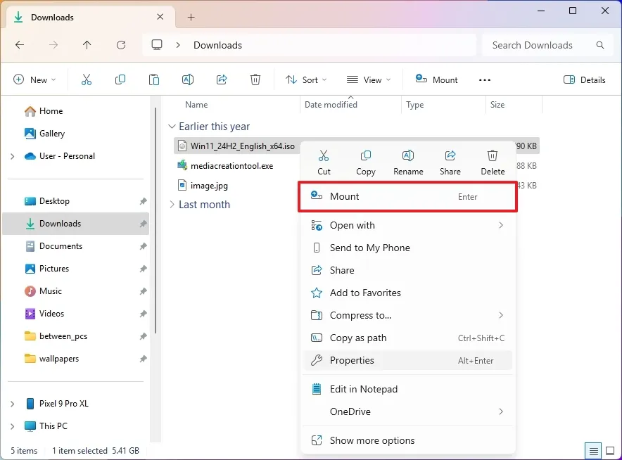 Hướng dẫn cách cài đặt Windows 11 từ ISO mà không cần USB 23 cach cai dat Windows 11 tu ISO ma khong can USB 21