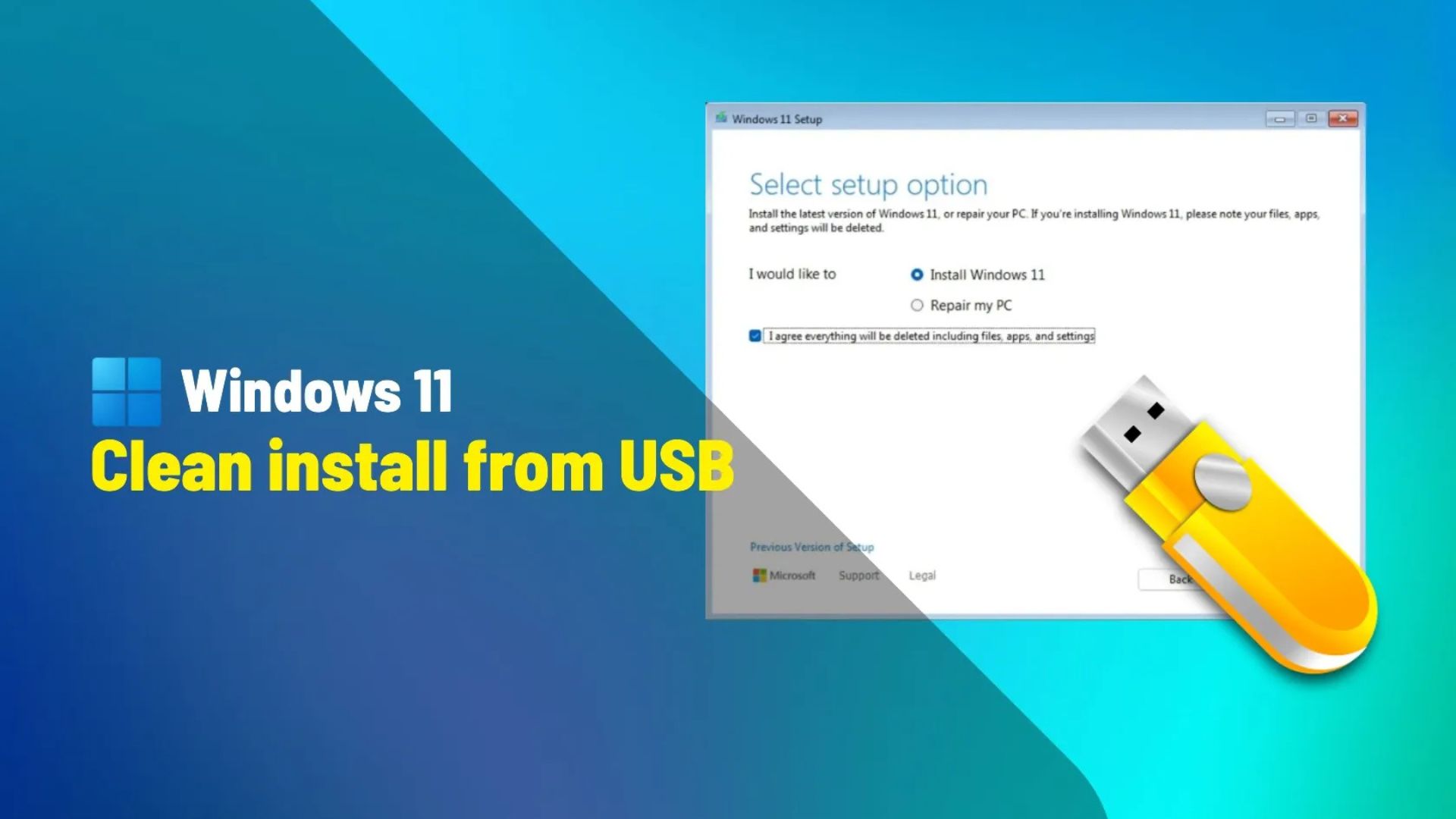 Hướng dẫn cách cài đặt Windows 11 từ USB 1 cach cai dat Windows 11 tu USB 1