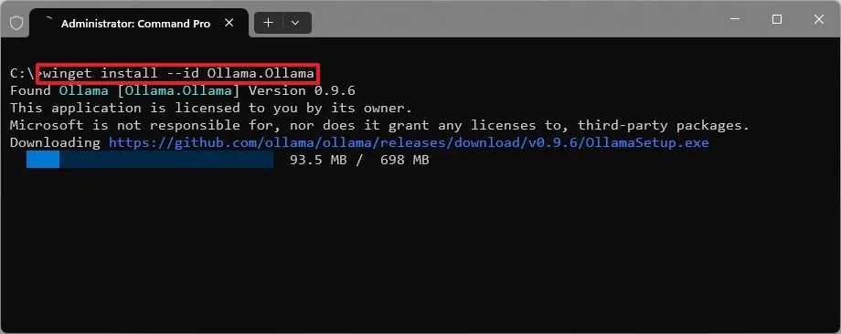 cach cai dat mo hinh AI OpenAI GPT OSS tren Windows 11 6