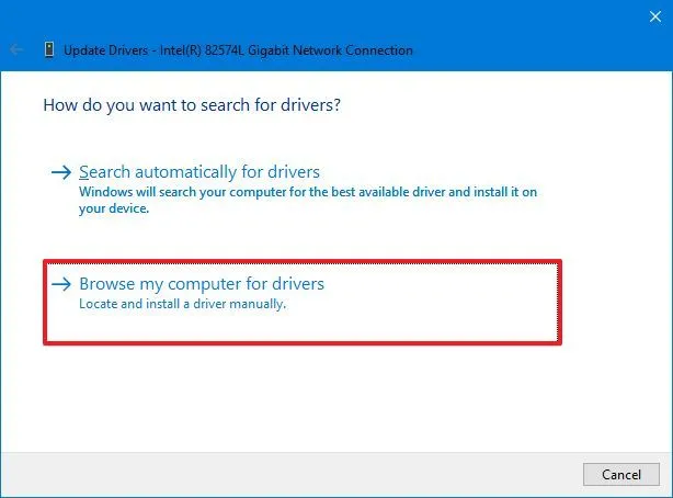cach cai dat tep CAB de cap nhat va trinh dieu khien tren Windows 10 2