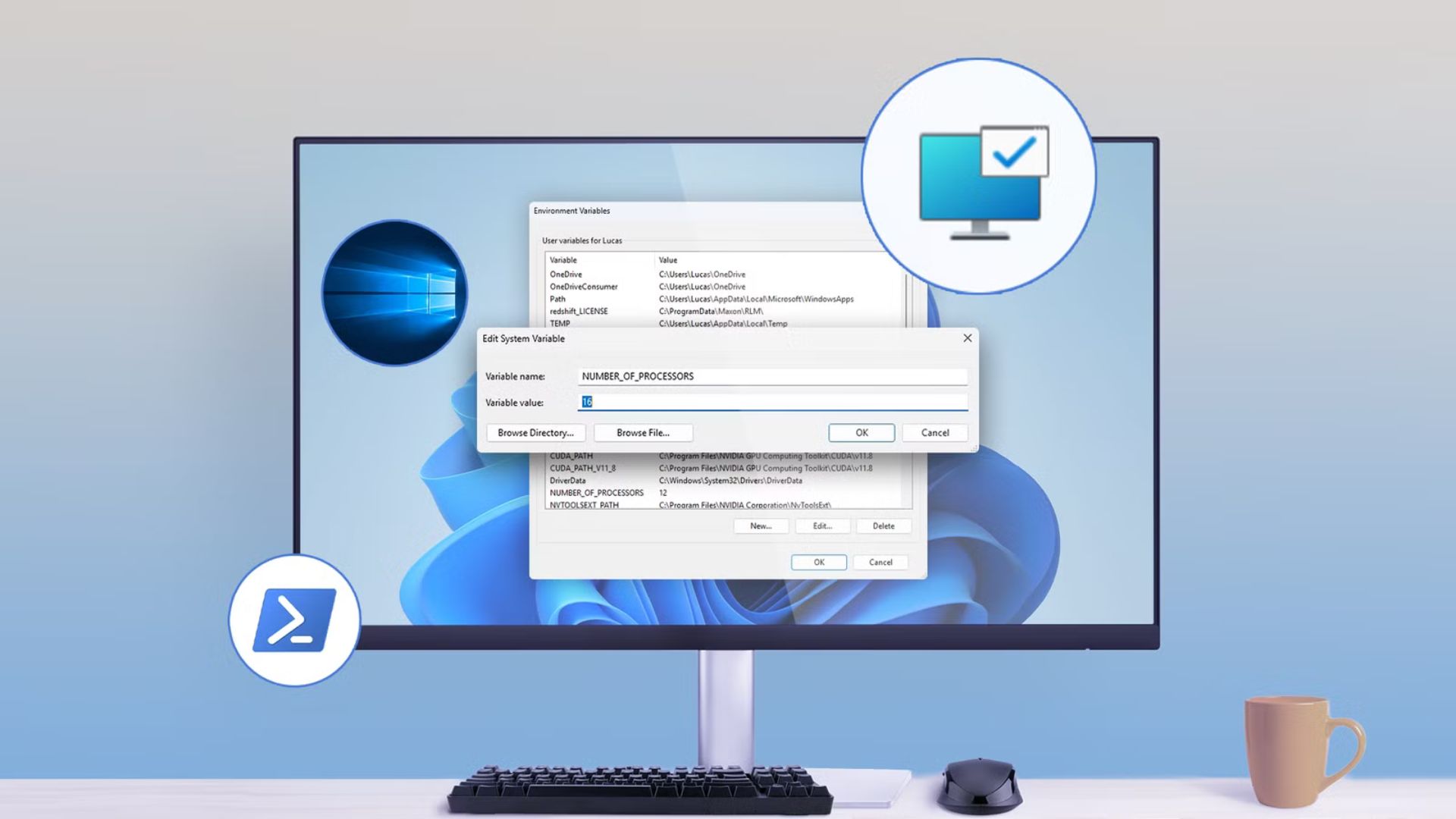Hướng dẫn cách chỉnh sửa biến môi trường (Environment Variables) trên Windows 10 hoặc 11 1 cach chinh sua bien moi truong Environment Variables tren Windows 10 hoac 111