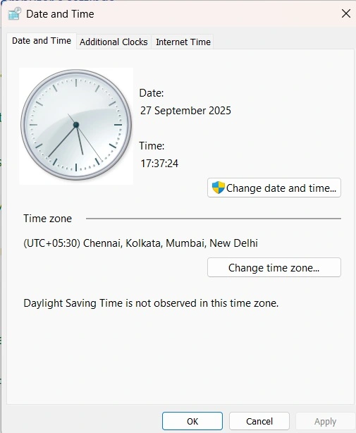 cach dat gio va mui gio thu cong tren Windows 11106