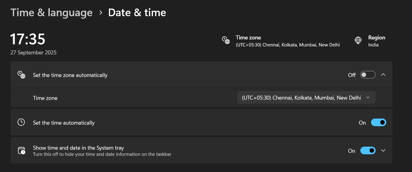 cach dat gio va mui gio thu cong tren Windows 11108
