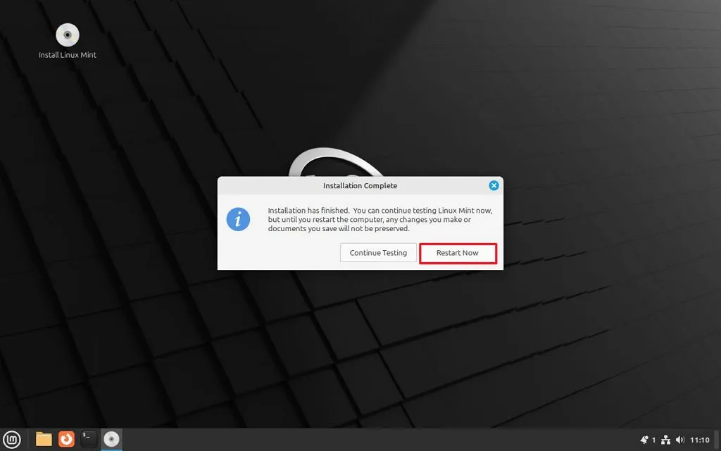 cach nang cap tu Windows 10 len Linux Mint9