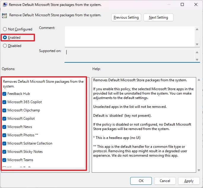 Hướng dẫn cách sử dụng chính sách tích hợp của Windows 11 để xóa phần mềm rác 10 cach su dung chinh sach tich hop cua Windows 11 de xoa phan mem rac 5
