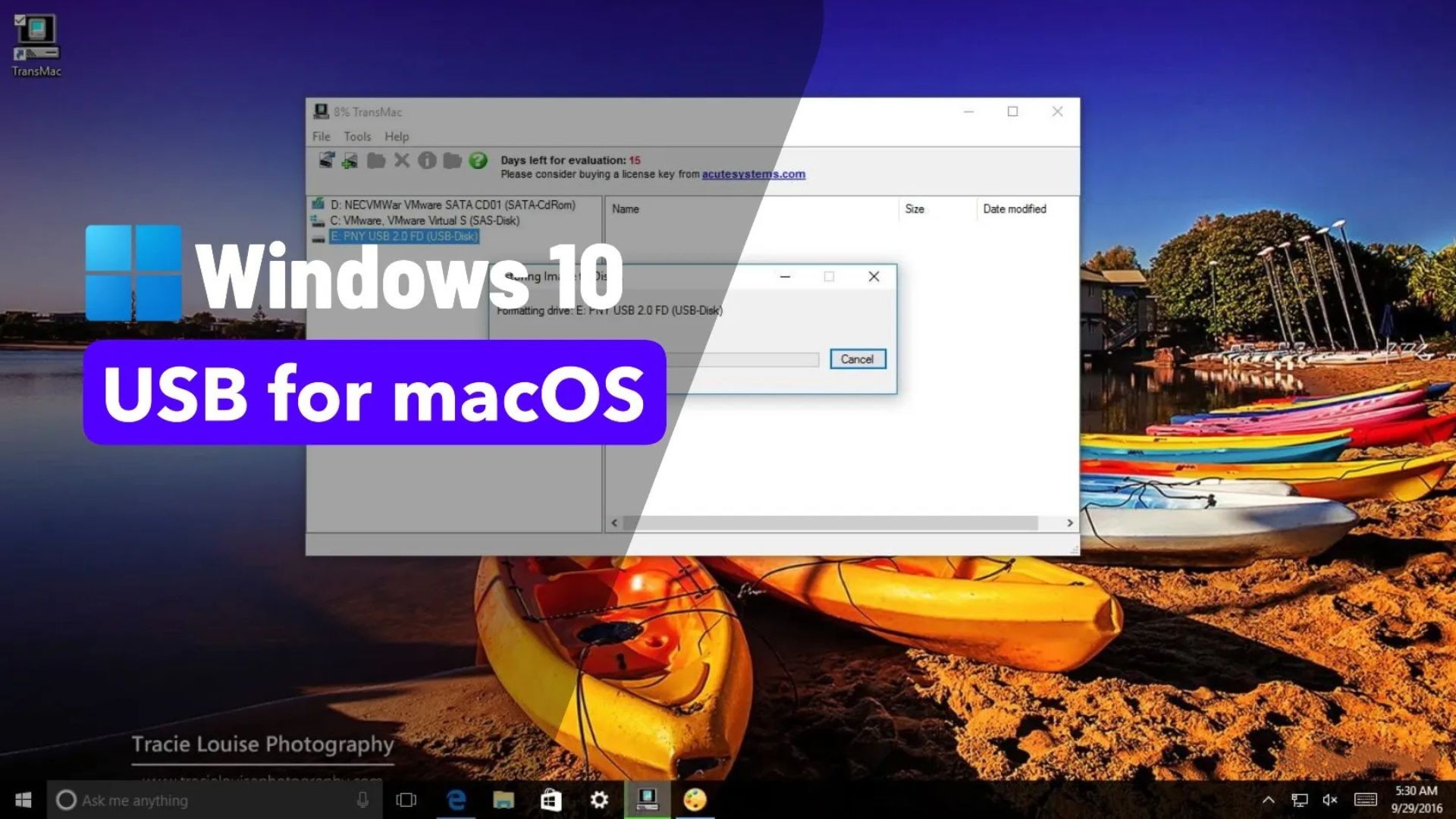 Hướng dẫn cách tạo USB khởi động macOS trên Windows 10 nhanh chóng 1 cach tao USB khoi dong macOS tren Windows 10 nhanh chong 1