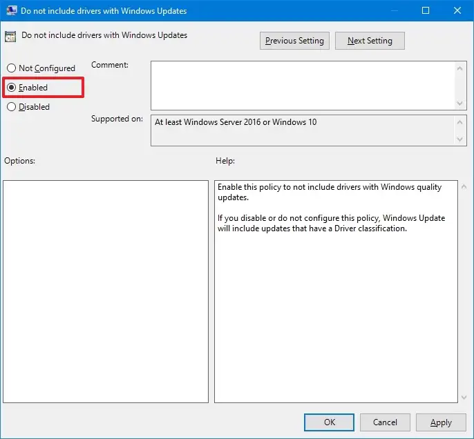 cach tat cai dat trinh dieu khien tu dong tren Windows 10 4