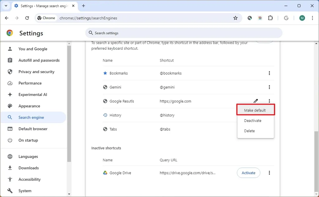 Hướng dẫn cách tắt tổng quan AI trên Google tìm kiếm bằng Chrome và Edge cho Windows 11 12 cach tat tong quan AI tren Google tim kiem bang Chrome va Edge cho Windows 11 6