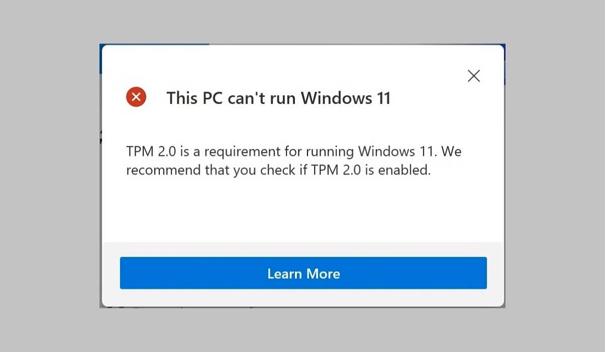 Hướng dẫn cách thay đổi một thiết lập BIOS có thể giúp bạn nâng cấp lên Windows 11 dễ dàng 10 cach thay doi mot thiet lap BIOS co the giup ban nang cap len Windows 11 de dang 6