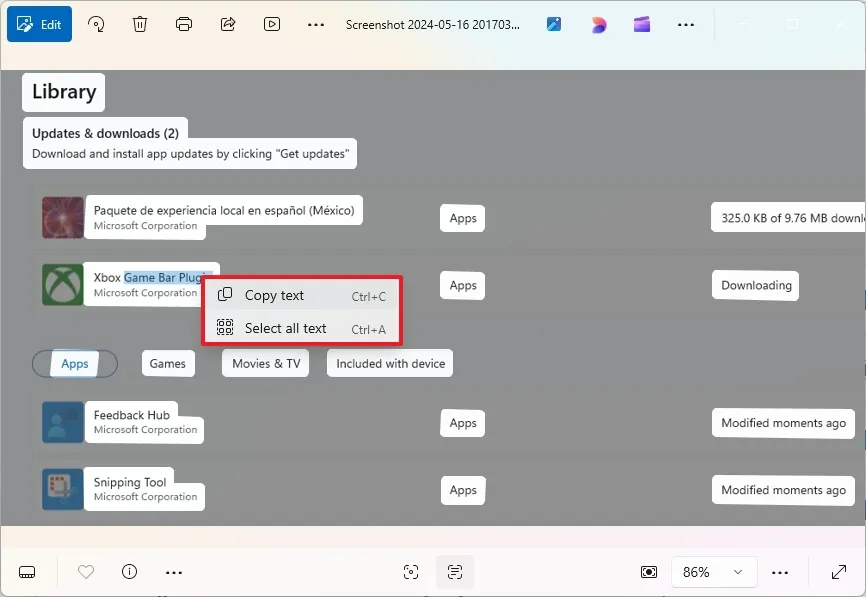 Hướng dẫn cách trích xuất văn bản từ hình ảnh trên Windows 11 18 cach trich xuat van ban tu hinh anh tren Windows 117