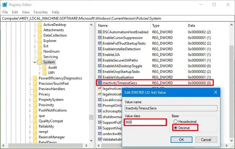 cach tu dong khoa PC khi khong su dung tren Windows 10 1