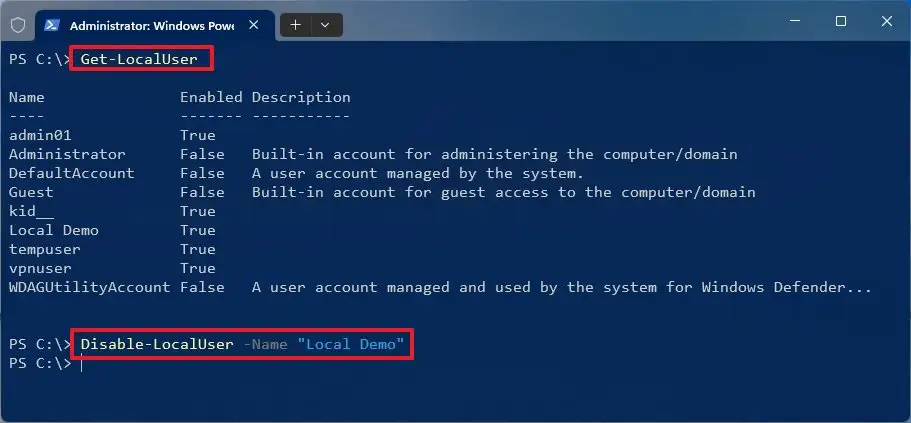 Hướng dẫn cách vô hiệu hóa tài khoản người dùng trên Windows 11 8 cach vo hieu hoa tai khoan nguoi dung tren Windows 115
