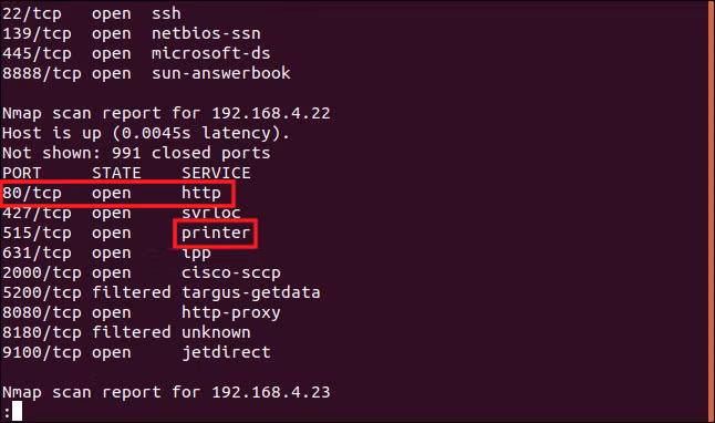 cach xem tat ca cac thiet bi trong mang cua ban bang nmap tren Linux 17
