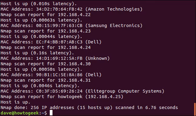 cach xem tat ca cac thiet bi trong mang cua ban bang nmap tren Linux 24