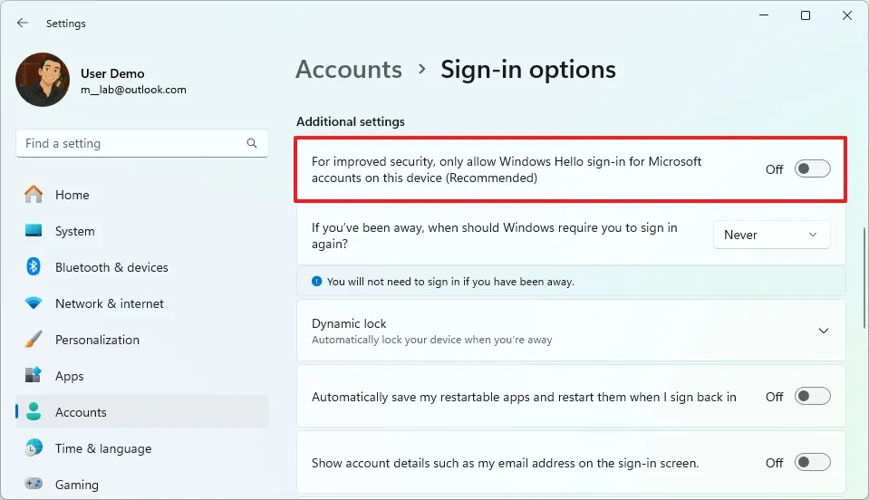 Hướng dẫn cách xóa mã PIN trên Windows 11 7 cach xoa ma PIN tren Windows 11 3