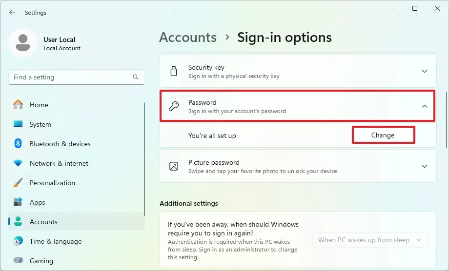 cach xoa mat khau dang nhap tren Windows 116