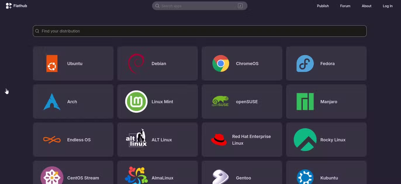 flathub distros