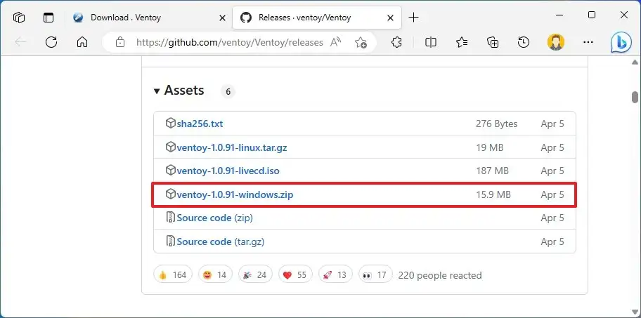 ventoy download github