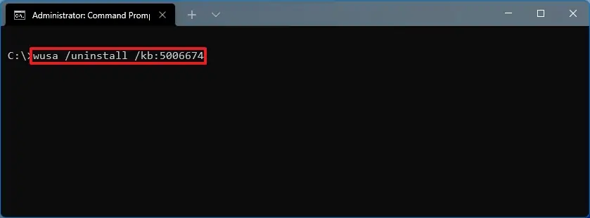 5 cach go cai dat ban cap nhat theo cach thu cong tren Windows 1112