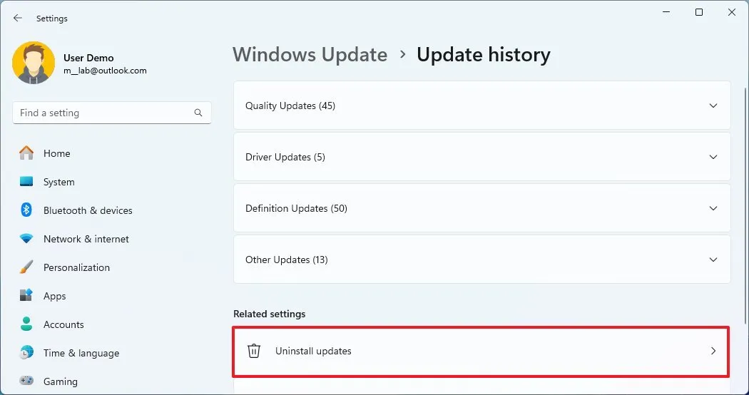 5 cach go cai dat ban cap nhat theo cach thu cong tren Windows 1115