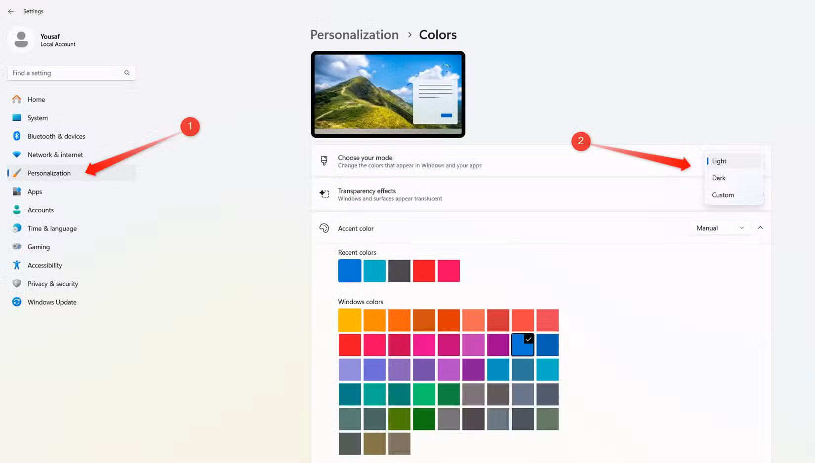 6 cai dat giup giam moi mat tren Windows4